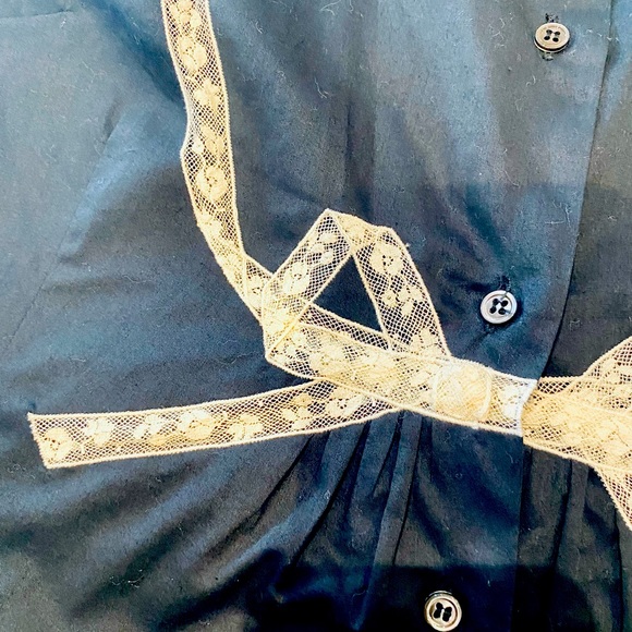 Paul Smith blue cotton sleeveless top blouse - Picture 2 of 4